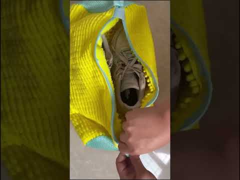 Shoes Washing Machine Bag, Invisible Zipper Shoe Washing Bag for Washer and Dryer imported