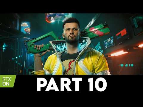 CYBERPUNK 2077 PATH TRACING Gameplay Walkthrough PART 10 [4K PC ULTRA RTX OVERDRIVE] - No Commentary