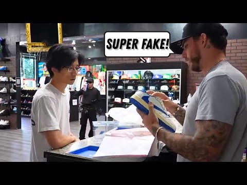 $100,000 Worth of FAKE SNEAKERS!!!