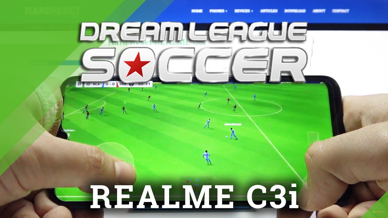 Dream League Soccer on REALME C3i – Quality Checkup