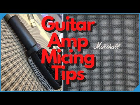 Micing A Guitar Amp? Try These Tips
