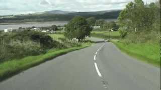 preview picture of video 'Drive to Kirkcudbright, Dumfries & Galloway 2012'