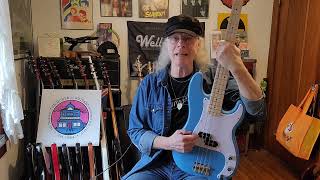 Video thumbnail for The New Squier Sonic Precision Bass. Squier Delivers. by hiwatt scott