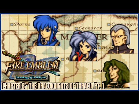 Fire Emblem 4: Genealogy of the Holy War Part 34 – Chapter 8: The Dracoknights of Thracia Pt. 1