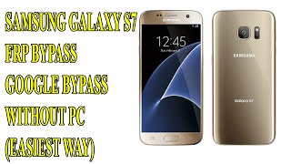 SAMSUNG GALAXY S7 (SM-G930A) FRP/GOOGLE ACCOUNT BYPASS WITHOUT PC (EASIEST WAY)