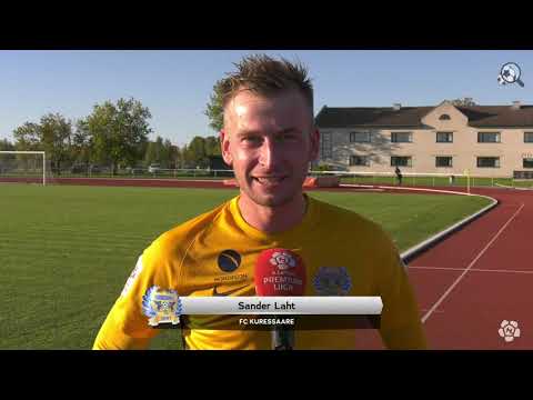 FC Kuressaare - Pärnu JK Vaprus l 6:0 l Premium liiga 24. voor l 2021 l Sander Laht