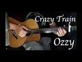 Kelly Valleau - Crazy Train (Ozzy Osbourne) - Fingerstyle Guitar