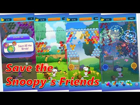 Snoopy pop_Lv 31~40 #puzzle_daddy