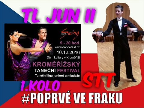Kroměřížský taneční festival 2016 (10.12.). TL (Taneční Liga) JUN II - 1. kolo