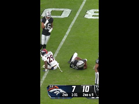 Zamir White rushes for a 25-yard Gain vs. Denver Broncos