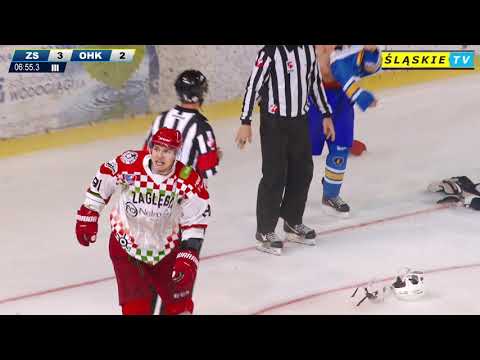 Młode wilczki... Bójka w meczu UKS Zagłębie Sosnowiec - Opole HK