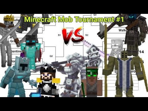 MMB Battles - Minecraft Mob Tournament #1 | Minecraft Mob Battle