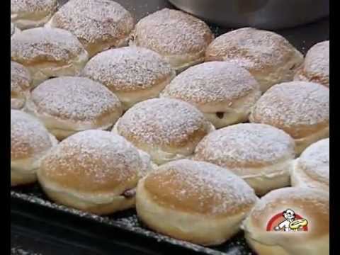 Pfannkuchen Herstellung - Bäckerei Gunter Weißbach