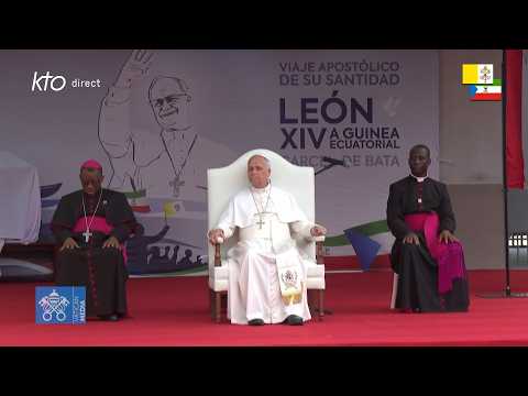 Visite du pape #LéonXIV à la prison de Bata #PapeenGuinéeÉquatoriale