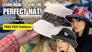 Create the Perfect Hat for Every Season - Free PDF Pattern