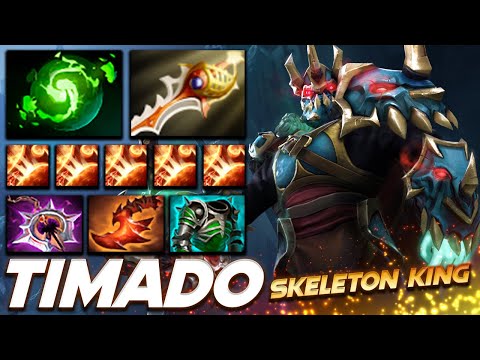 Timado Wraith King Skeleton Boss - Dota 2 Pro Gameplay