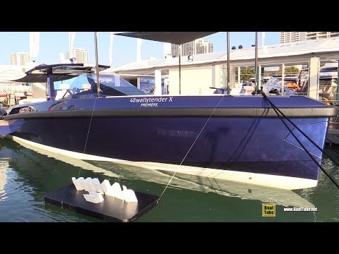 2020 Wally 48 Wallytender - Quick Walkaround - 2020 Miami Yacht Show