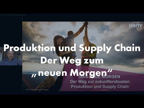 Online Seminar: Produktion und Supply Chain   Der Weg zum „neuen Morgen“