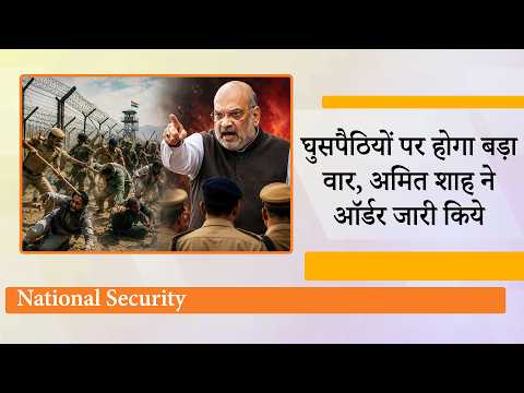 घुसपैठियों और देश के दुश्मनों पर होगी डबल स्ट्राइक! अमित शाह ने सुरक्षा एजेंसियों को दिये सख्त आदेश घुसपैठियों और देश के दुश्मनों पर होगी डबल स्ट्राइक! अमित शाह ने सुरक्षा एजेंसियों को दिये सख्त आदेश