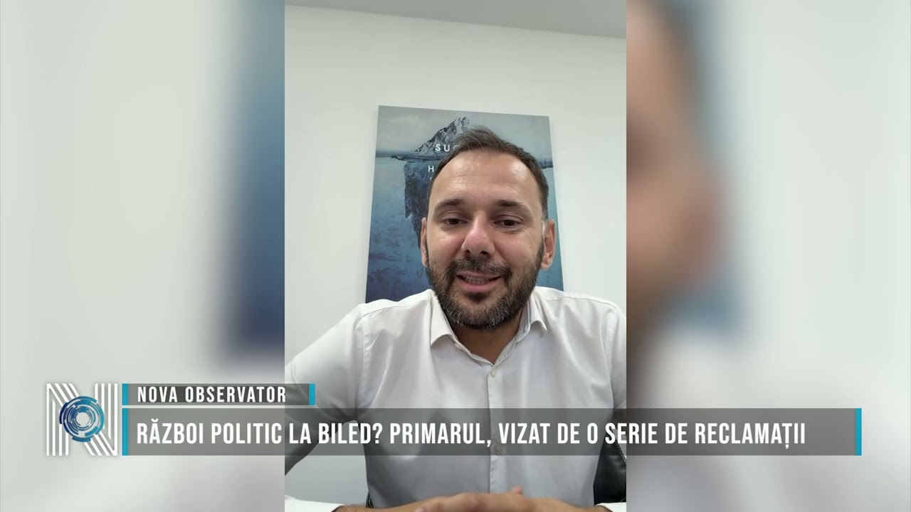 Război politic la Biled? Primarul, vizat de o serie de reclamații