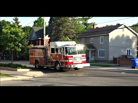 Gatineau - Engine 208 responding
