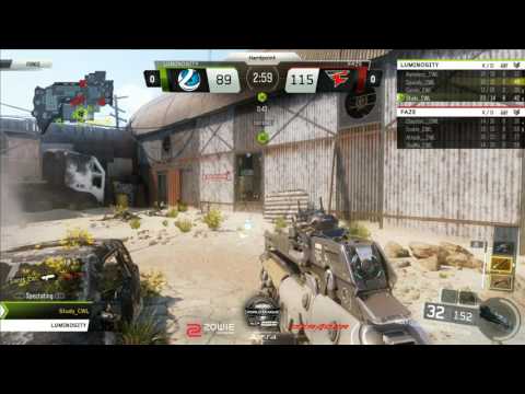 Faze Clan vs Luminosity at the Call of Duty MLG Anaheim Open Day 1