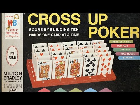 Ep 272: Cross Up Poker Game Review (Milton Bradley 1968) + How To Play