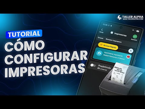 Configurar impresoras