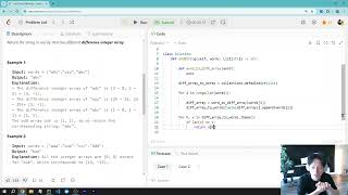 YouTube video 'LeetCode 2451. Odd String Difference'
