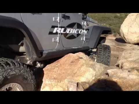 Smittybilt rockslider test