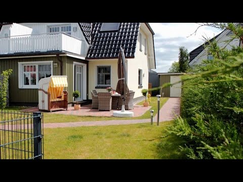 Rundgang: Ostsee Ferienhaus Mee(h)rZeit, Sauna, Kamin., WLAN, eingz. Garten in Zingst