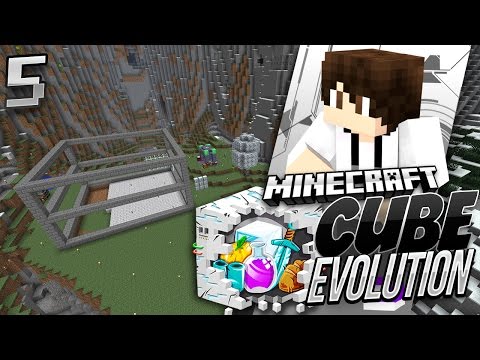 Minecraft Cube Evolution: E5 - Factory Construction! (Modded Minecraft)