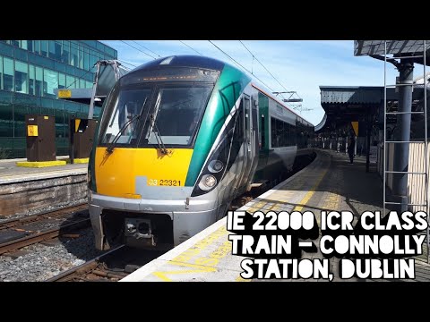 IÈ 22000 ICR Class Train - Connolly Station, Dublin