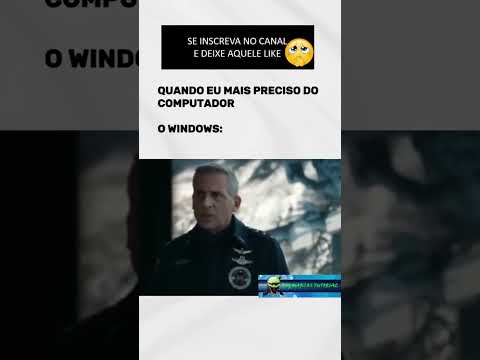 Atualização do Windows na Hora Errada🙄 #atualização #windows #windows10 #windows11