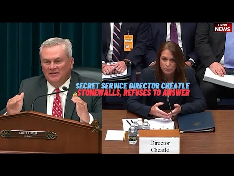 Secret Service Director Cheatle STONEWALLS, REFUSES TO ANSWER QUESTIONS!
