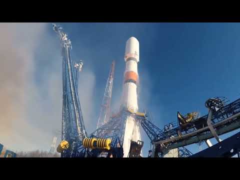 LANÇAMENTO DO FOGUETE RUSSO Soyuz-2.1a