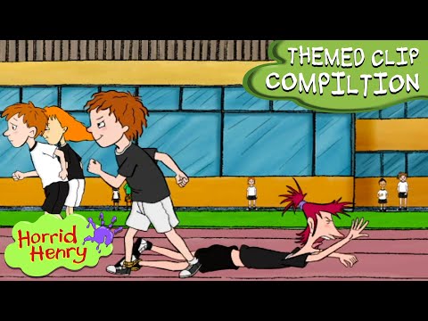 Funniest Sport Scenes | Horrid Henry | Season 2 | Themed Clip Compilation | 50+ MINS