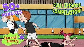 Funniest Sport Scenes | Horrid Henry | Season 2 | Themed Clip Compilation | 50+ MINS