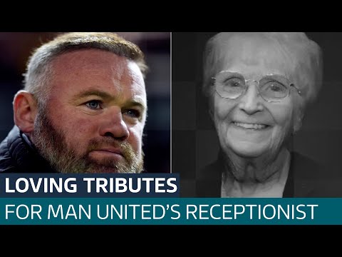 Much-loved Manchester United receptionist Kath Phillips dies aged 85 | ITV News