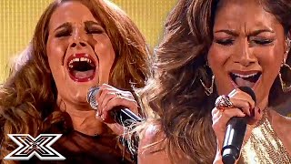 Nicole Scherzinger &amp; Sam Bailey Duet The HARDEST Song In The World! | X Factor Global
