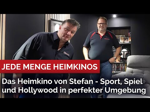 Das Heimkino von Stefan. Sport, Spiel und Hollywood in perfekter Umgebung. Erfülle dir deinen Traum.