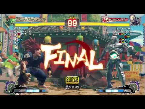 SSF4 AE Poongko (Seth) Vs Daeddook (BLANKA)
