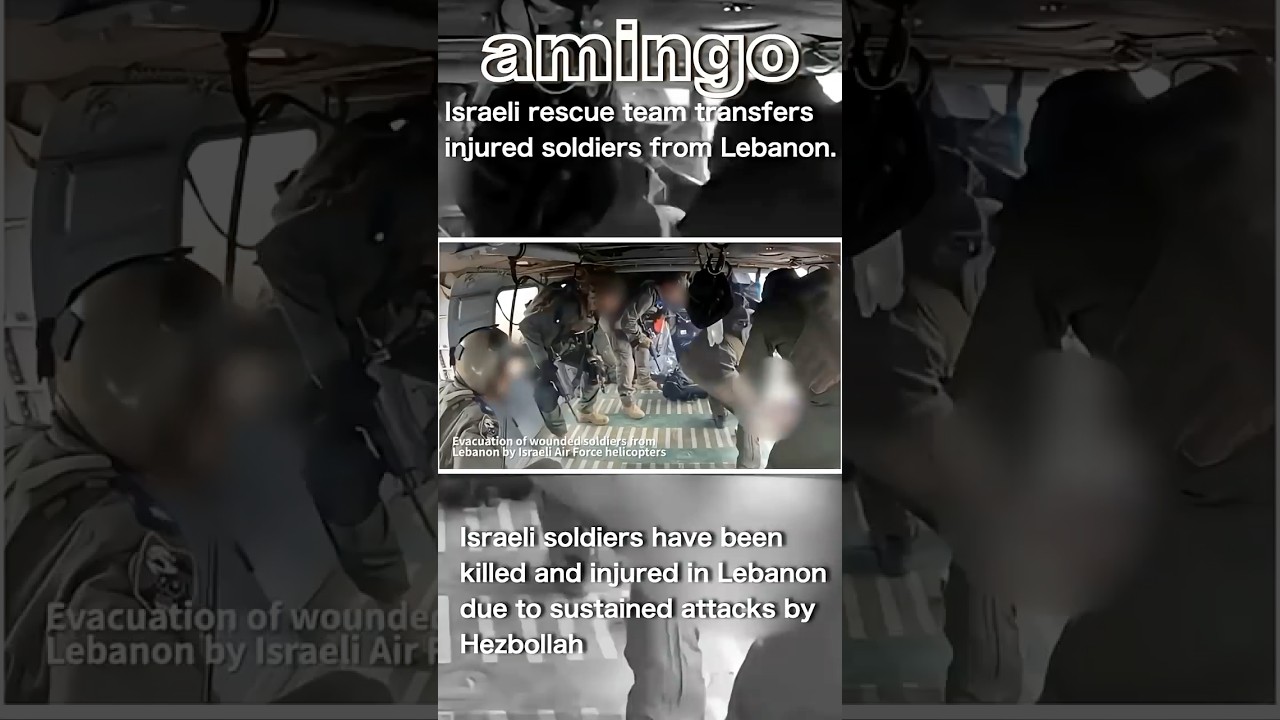IDF Rescue Under Fire: Lebanon Casualties Mount