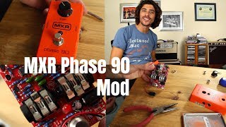 Video thumbnail for Modifying My MXR Phase 90 (R28 Mod) by Mike Bradley