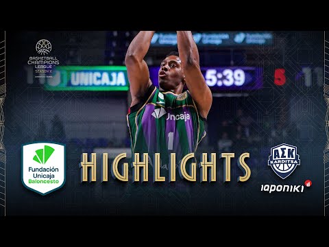 Unicaja v Karditsa Iaponiki | Highlights | #BasketballCL 2025-26