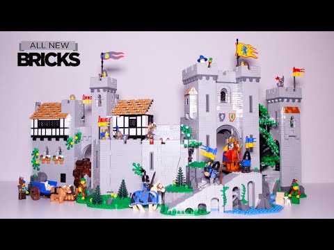 Vidéo LEGO Icons 10305 : Le château des Chevaliers du Lion