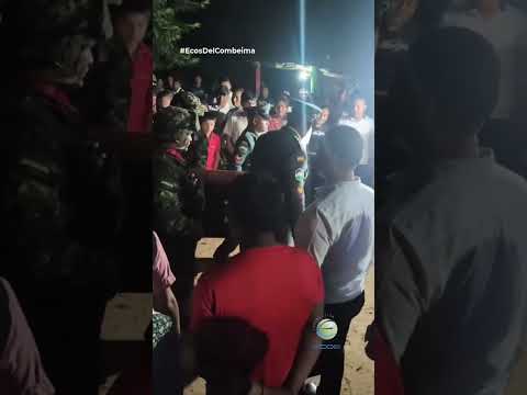 Coyaimunos recibieron con honores al soldado Wilson Daniel Otavo tras tragedia aérea en Putumayo