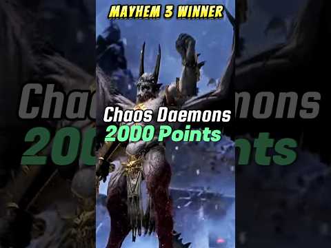 Chaos daemons 2000 points army #warhammer30k #warhammer40k #warhammer40000  #40k  #wh40k