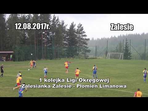 Kamil Musiał 0:1 (3') Zalesianka - Płomień (12.08.2017r.)