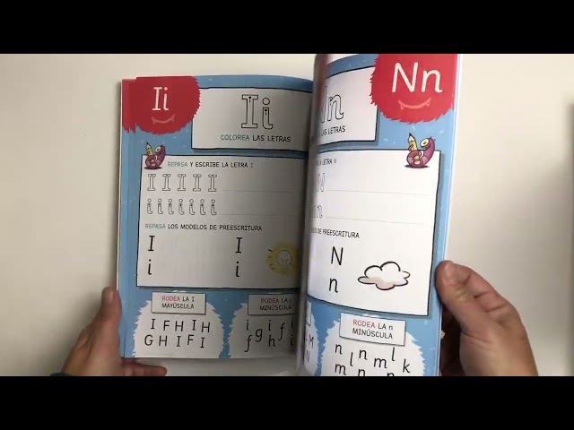 Vídeo relacionado con Escuela de Monstruos. Cuaderno de actividades - Aprende los NÚMEROS: Cuaderno de matemáticas para niños de 3 a 5 años (Montena)